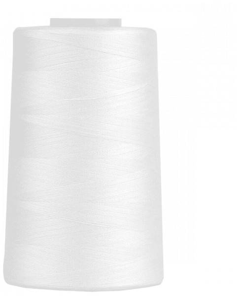 Нитки Sewing Thread 40/2 5000 ярд. цвет - белый 100% п/э в Балаково