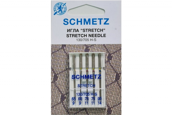 Иглы Schmetz стрейч combi (65x2, 75x2, 90x1), 5 шт в Балаково